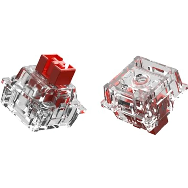 Glorious Fox HE Standard Switches, Hall-Effekt, linear, MX-Stem, 45g - lubed, 36 Stück - Schwarz – Bild 7