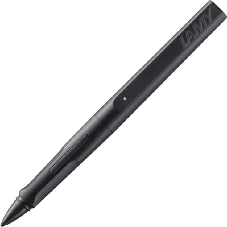LAMY Safari Note+ All Black iPad Stift – iPad Pencil mit Palm Rejection, Druck-/Neigungssensitivität & bis zu 10 Stunden Akkulaufzeit