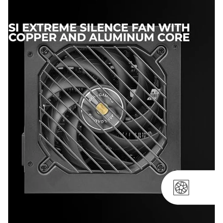Tacens MARS MPB650SIM, 650W DC-DC Netzteil, 80PLUS BRONZE, Schwarz – Bild 2