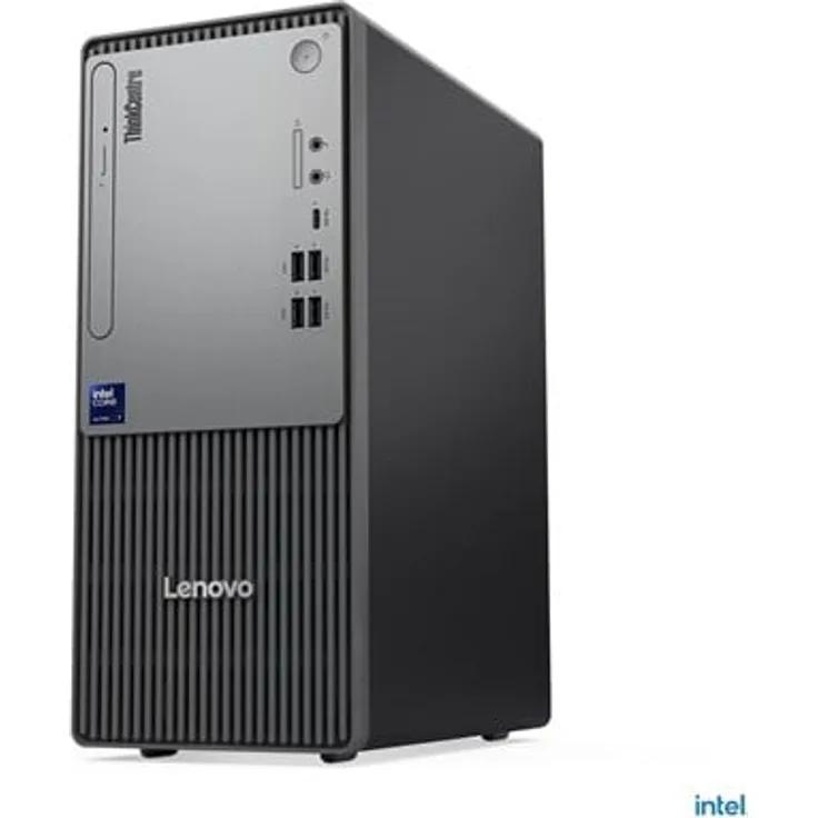 Lenovo ThinkCentre neo 50t Gen 6, Tower PC mit Core Ultra 5 225, 16 GB RAM, 1 TB SSD, Win 11 Pro, Schwarz