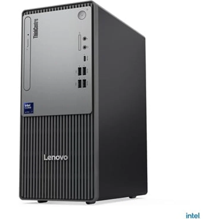 Lenovo ThinkCentre neo 50t Gen 6, Tower PC mit Core Ultra 5 225, 16 GB RAM, 1 TB SSD, Win 11 Pro, Schwarz