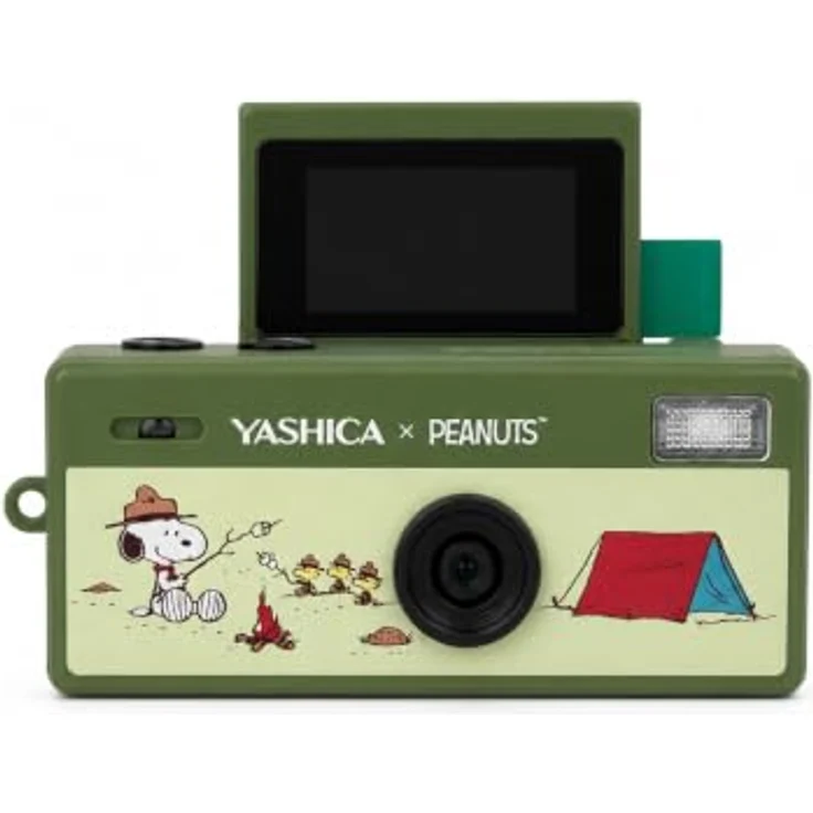 YASHICA Peanuts Funtastic Keychain Kamera, Mini Digitalkamera mit 2MP, LCD-Display, 720P Videoaufnahme und erweiterbarem Speicher – Bild 3