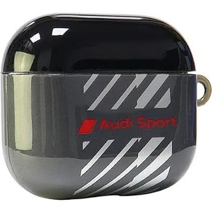 Audi IML Sport Fall für AirPods 3, Kopfhöreretui aus TPU/PC-Material, schwarz – Bild 4