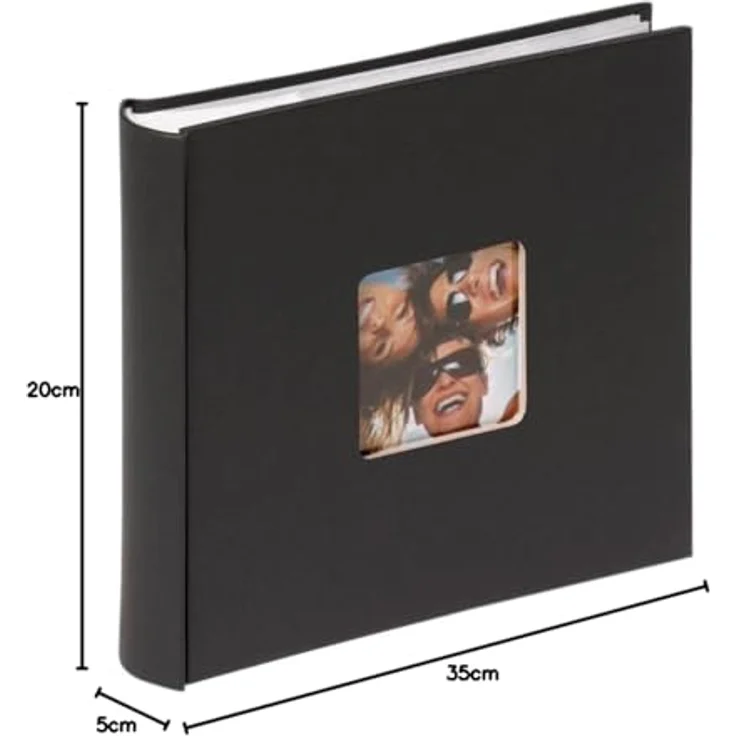 walther design ME-110-B Memo-Einsteckalbumalbum Fun, 200 Fotos 10x15 cm, schwarz – Bild 9