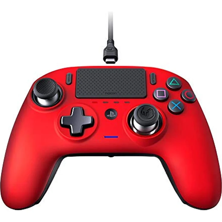Nacon Gaming Revolution Pro Controller 3, USB 3.2 Gen 1 Gamepad für PC und PlayStation 4 (PS4), ergonomisches Design, rot – Bild 7
