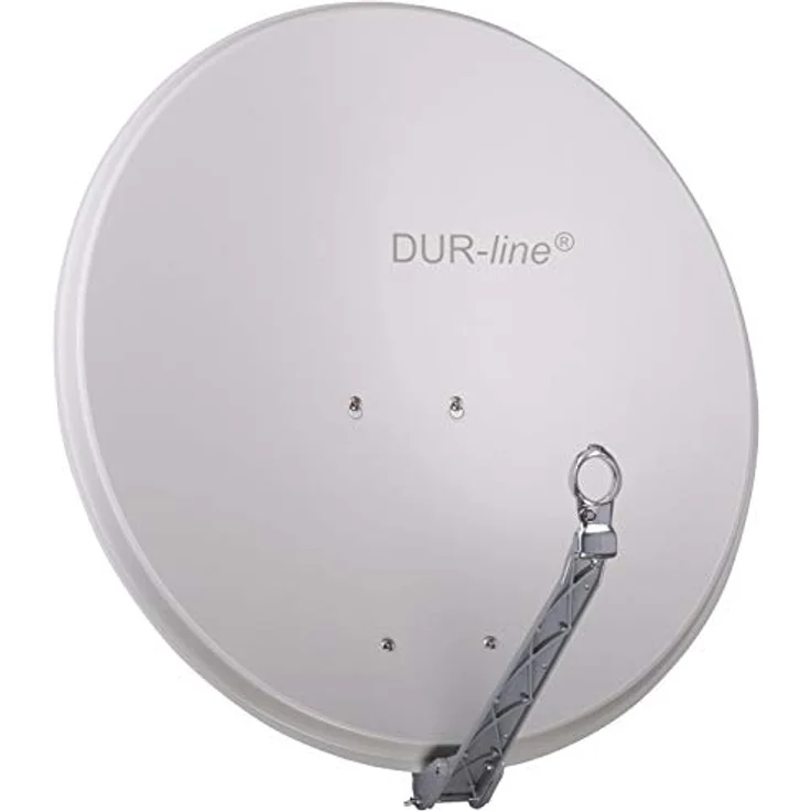DUR-line Select 85/90cm Satellitenschüssel Alu hellgrau – Bild 2
