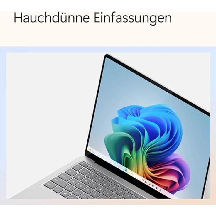 Microsoft Surface Laptop | Copilot+ PC | 13.8” Touchscreen | Snapdragon® X Plus (10 Kerne) | 16GB RAM | 512GB SSD | neuestes Modell, 7. Edition | Platin – Bild 2