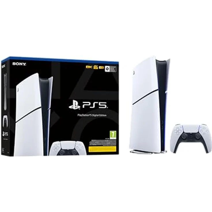Playstation 5 Digital Edition (Slim) - Die ultimative Gaming-Erfahrung mit blitzschnellem Laden und realistischem Gameplay – Bild 4
