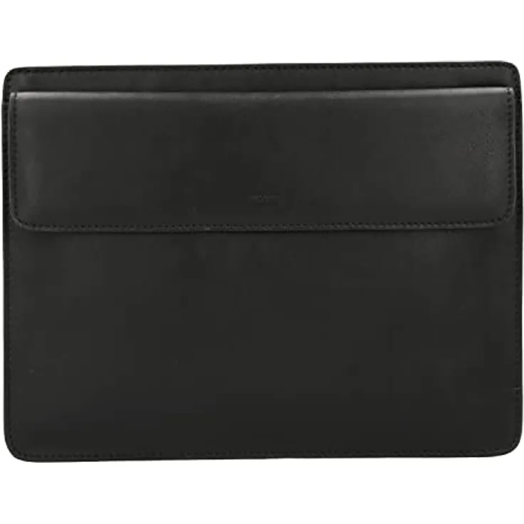 Picard Toscana Collegemappe, Leder 35 cm, schwarz, für Laptop und Dokumente