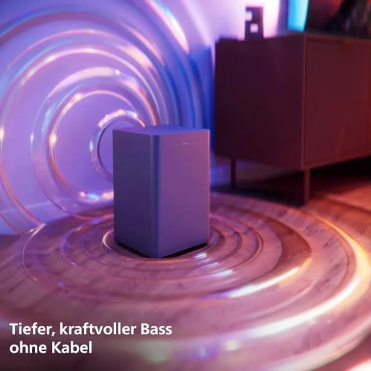 Philips TAB5601/10, 2.1 Soundbar mit Subwoofer, 145 W, Dolby Digital Plus, DTS Virtual:X, Intellisound, Bluetooth, HDMI ARC – Bild 4