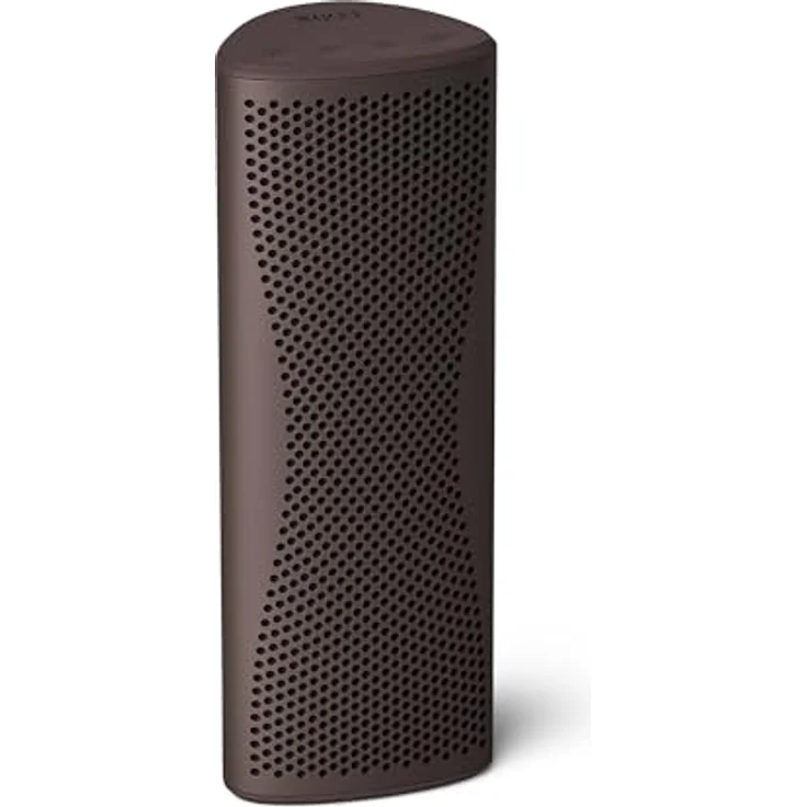 KEF Muo High-Fidelity tragbarer Bluetooth-Lautsprecher, Cocoa Brown | Bluetooth 5.4 aptX Adaptive | IP67 wasserdicht | 24 Std. Wiedergabezeit | USB-C Anschluss – Bild 4