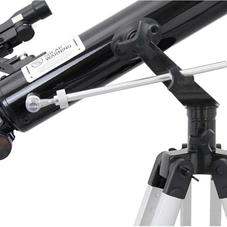 Omegon Teleskop AC 60/700 AZ-1, Einsteiger-Linsenteleskop mit 60mm Objektivöffnung, zwei Okularen und Umkehrlinse – Bild 3