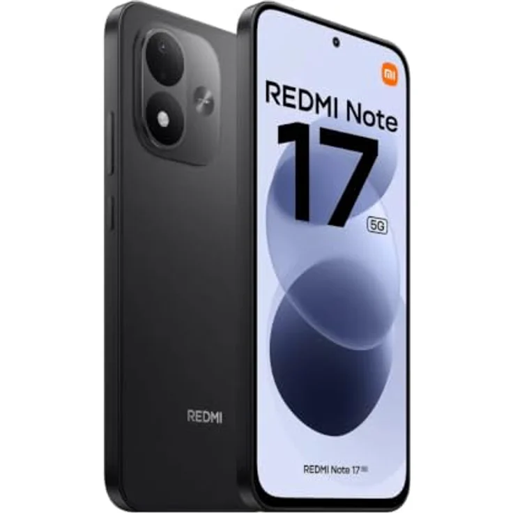 XIAOMI Redmi Note 17 5G, Smartphone mit 6 GB RAM und 256 GB Speicher, Schwarz, Dual SIM – Bild 6