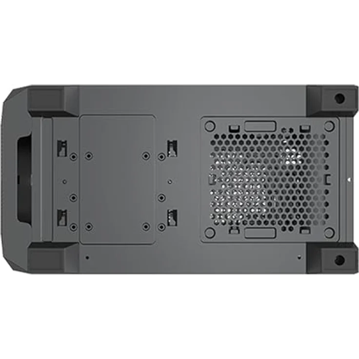 Xilence ATX Miditower (Mini ITX, ATX, mATX), PC Gehäuse, Schwarz – Bild 9