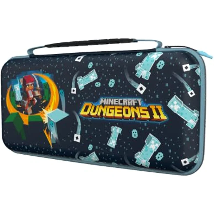 Turtle Beach PlayTrek™ Reisetasche für Nintendo Switch™ 2, Minecraft™ Dungeons II-Design mit EVA-Außenhülle und gepolstertem Innenraum, für maximalen Schutz und Zubehörorganisation – Bild 15