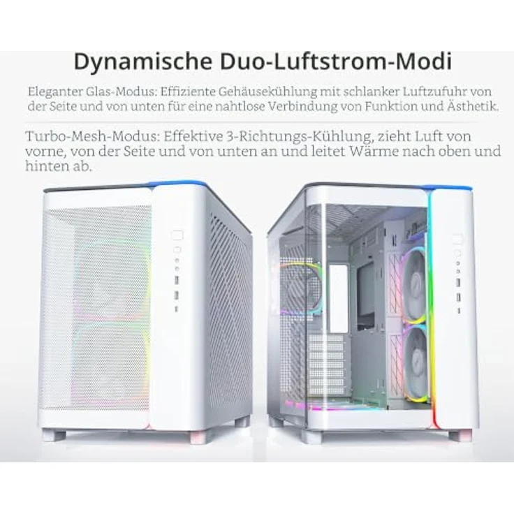 Montech King 95 Pro PC Gehäuse Transparent – Bild 5