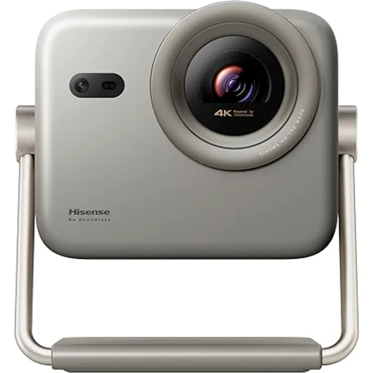 Hisense M2 Pro Smart Mini Projektor 4K UHD RGB Laser, 1300 ANSI Lumen, Dolby Vision, HDR, JBL Dolby Audio, DTS Virtual X, Game Modus, schwenkbarer Standfuß – Bild 1