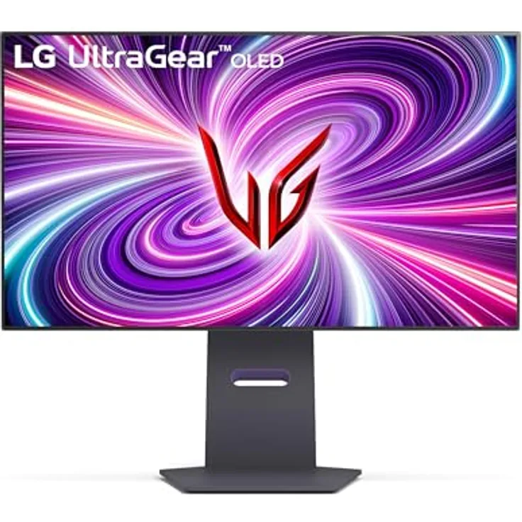 LG Electronics 32GS95UX-B.AEU UltraGear™ 4K-UHD Gaming OLED-Monitor 32" (80cm), 3840 x 2160, 0,03ms GtG, 480 Hz, HDR10, HDR™400 TRUE BLACK, NVIDIA G-Sync™ Compatible, AMD FreeSync™ Premium Pro - Grau