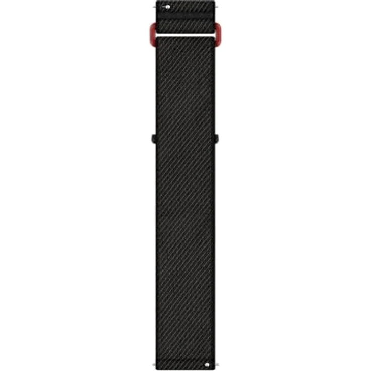 Garmin Schnellwechsel-Armband, Nylon Uhrenarmband für Venu X1, 24 mm, Schwarz, passend für Handgelenke von 126 bis 250 mm – Bild 2