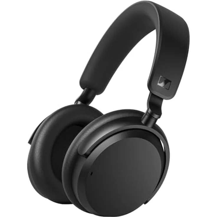 Sennheiser ACCENTUM kabelloser Bluetooth-Kopfhörer – 50 Stunden Akkulaufzeit, hochwertige Klangqualität, hybride ANC-Technologie ganzen Tag, Schwarz