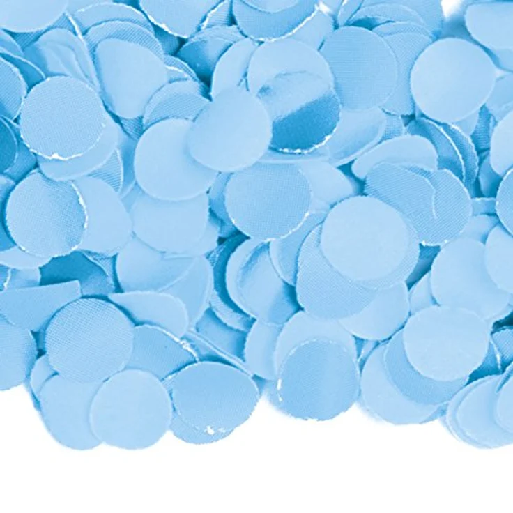 konfetti 1 kg Papier hellblau – Bild 2