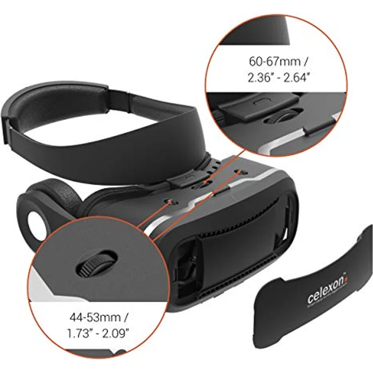 Celexon VR Brille Expert - 3D Virtual Reality Brille VRG Plus - Preisvergleich – Bild 2