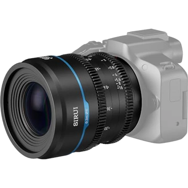 SIRUI Night Walker 24mm T1.2 Cine-Objektiv, manuell fokussierend, S35 Frame, schwarz – Bild 2