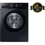 Samsung WW5000C, Waschmaschine, Ecobubbleâ„¢, Hygiene-Dampf, EEK: A, WW81CGC04AABEG, 8 kg Schwarz