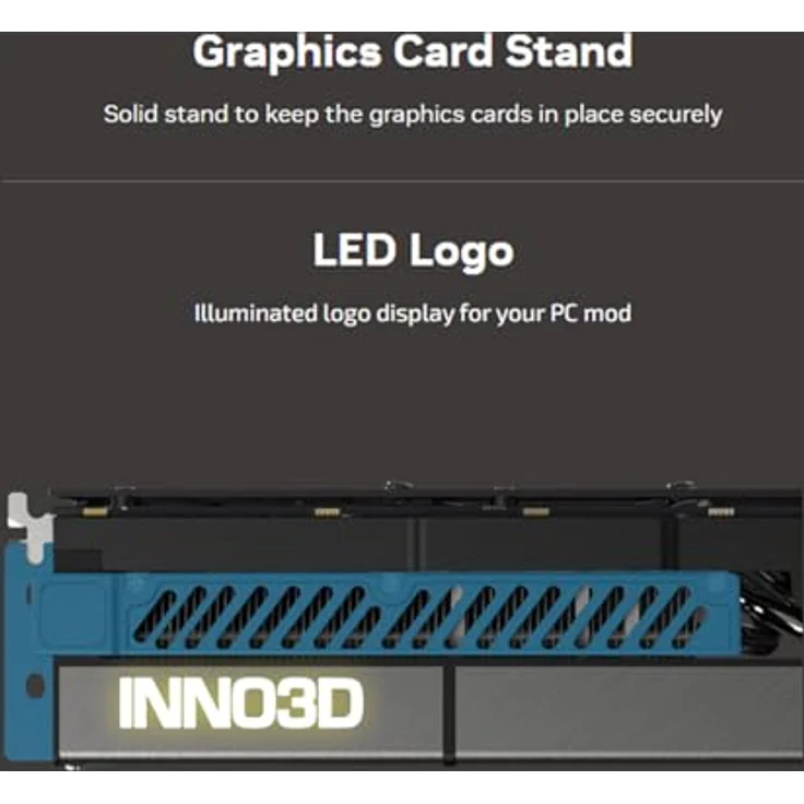 Inno3D GeForce RTX 5090 X3 OC 32GB GDDR7 Grafikkarte, PCI Express 5.0, NVIDIA G-SYNC, 3 Lüfter cooling – Bild 6