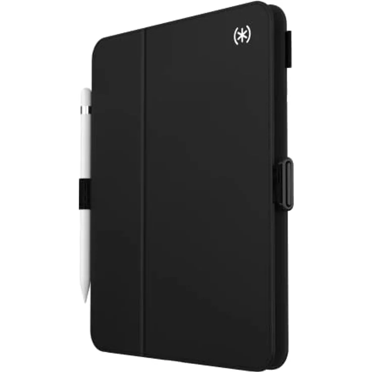 Speck Products iPad (10. Generation - 2022) Balance Folio mit Microban (schwarz/schwarz/weiß) – Bild 1