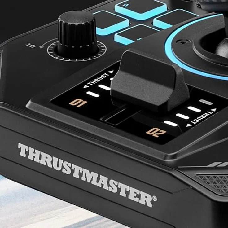 Thrustmaster Sol-R 5 Base Joystick, kompatible Basis für Flugsimulationen mit abnehmbaren Griffen – Bild 5