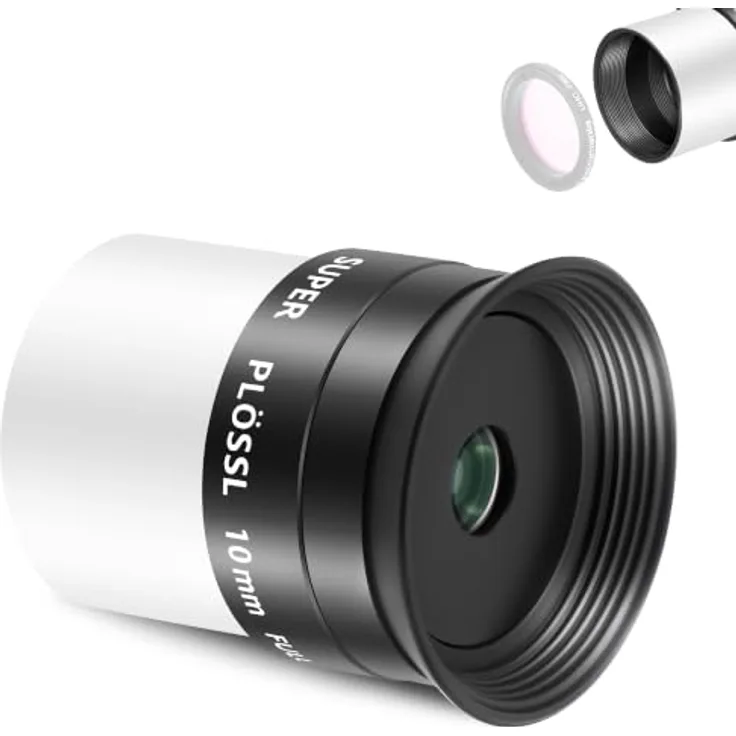 astromania 3,2 cm 10 mm Super Plössl Okular – Die preiswerteste Möglichkeit, eine scharfe Abbildung