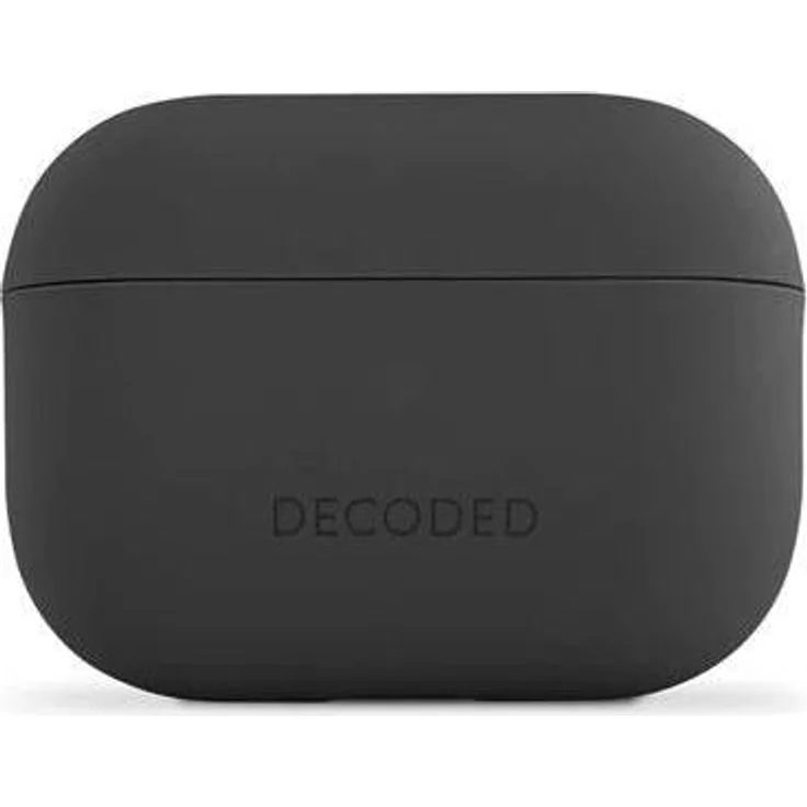 Decoded D23APP2C1SCL, Kopfhörertasche + Schutzhülle für AirPods Pro 2, drahtloses Laden, Schwarz