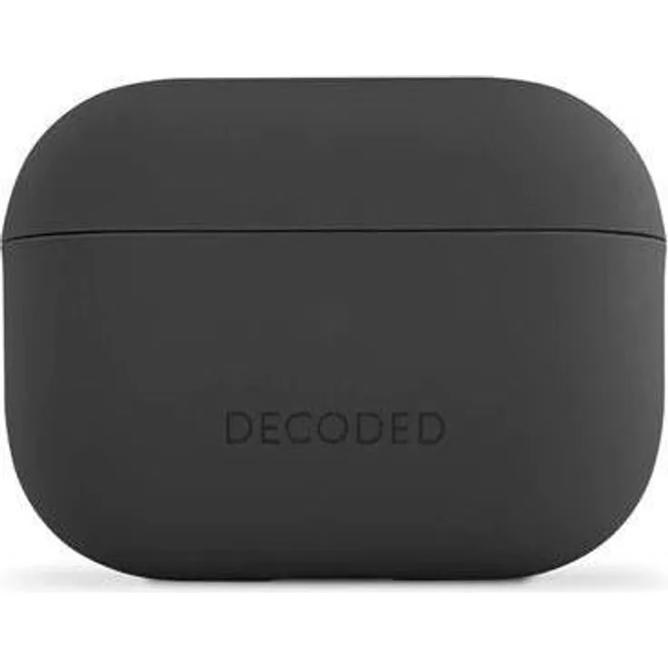 Decoded D23APP2C1SCL, Kopfhörertasche + Schutzhülle für AirPods Pro 2, drahtloses Laden, Schwarz