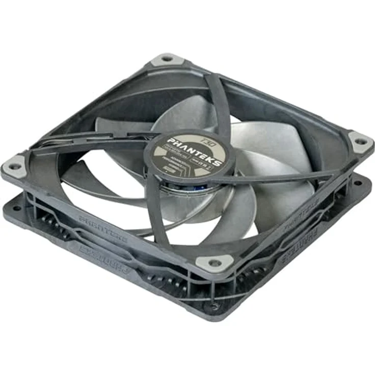 Phanteks T30 PWM 140mm Lüfter, 3er-Pack, hoher Luftdurchsatz bis 237,18 m³/h, schwarz – Bild 4