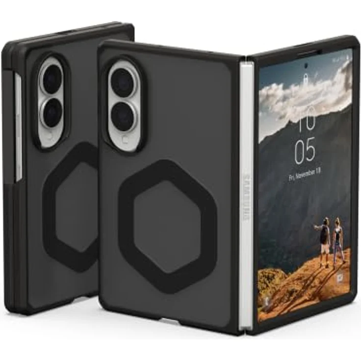 URBAN ARMOR GEAR Mouve Galaxy Z Fold8 Hülle, stoßfest und magnetisch mit mattem Klarfinish, optimaler Display- und Kameraschutz – Bild 1