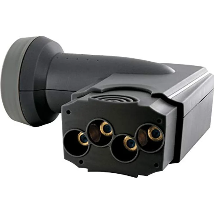 SCHWAIGER 371 Quad LNB, Low Noise Blockconverter mit Sun Protect Technologie, hitzebeständig, anthrazit – Bild 4