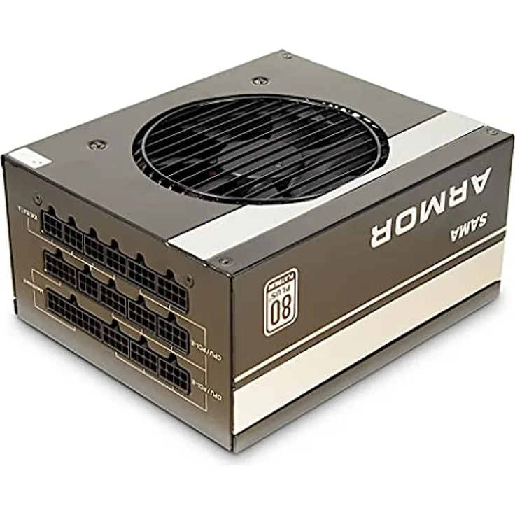 Inter-Tech SAMA FTX-1200-A Armor 1200W PC-Netzteil, schwarz, 4X PCIe