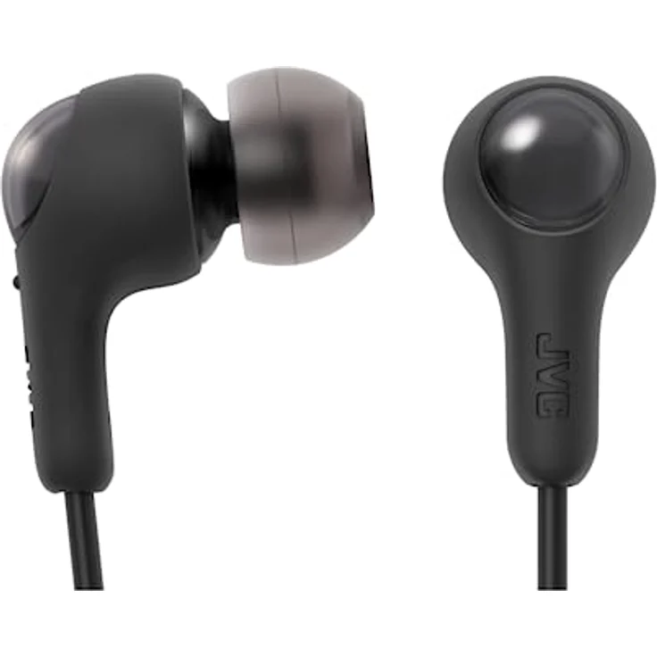 JVC HA-FR9UC-B - USB Typ-C kabelgebundener Kopfhörer mit kraftvollem und kristallklarem Klang, praktischem Mikrofon und 3-Tasten-Fernbedienung in äußerst kompakter Bauform (Schwarz) – Bild 4