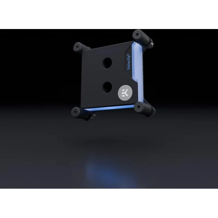EKWB WAC Quantum Velocity3 1700/1851/AM5, CPU Wasserkühler aus Acetal, schwarz – Bild 4