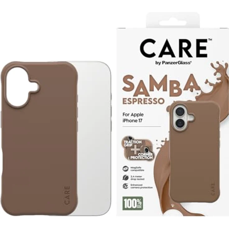 CARE by PanzerGlass Samba MagSafe Case, Handyhülle für Apple iPhone 17, stoßfestes Backcover mit verbessertem Kameraschutz, Schlankes Design – Bild 2