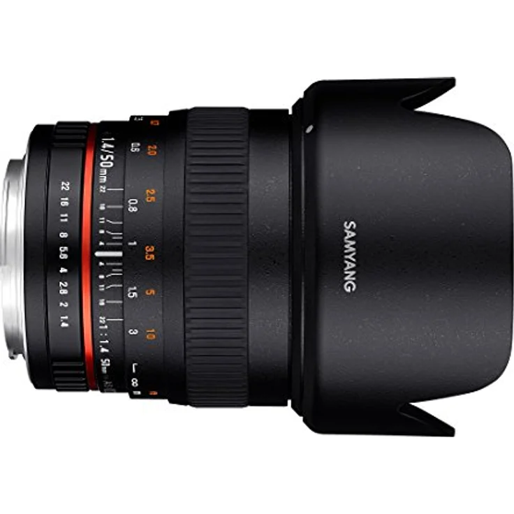 Samyang 50mm F1.4 Objektiv für Anschluss Nikon AE – Bild 2