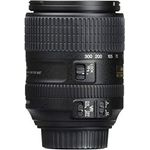 Nikon 2216 AF-S DX 18-300 mm 1:3,5-6,3G ED VR Reisezoom-Objektiv (inkl. LC-67 Frontdeckel und LF-4 Rückdeckel, bildstabilisiert) Schwarz