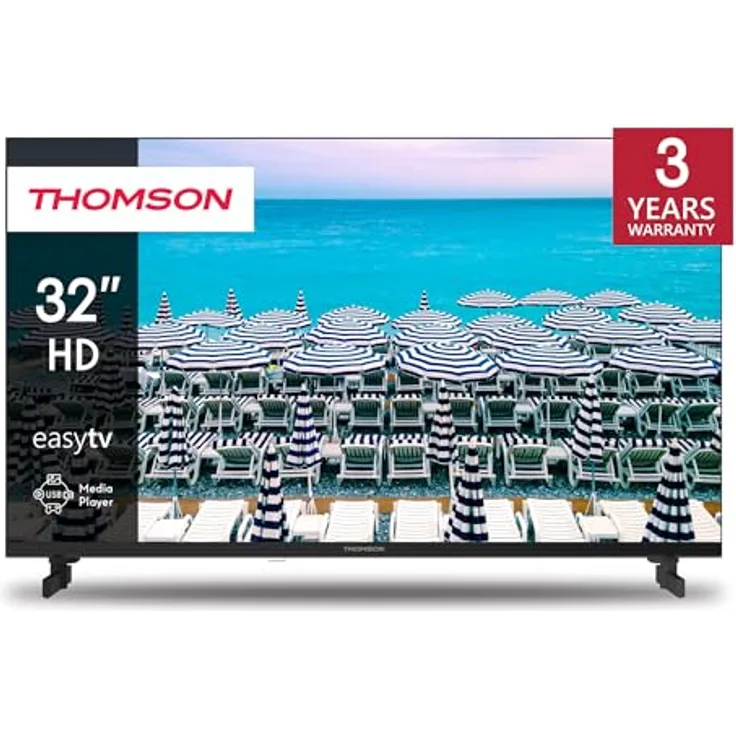 Thomson 32 Zoll (80 cm) Easy TV LED HD Fernseher – 32HD2S13-2023