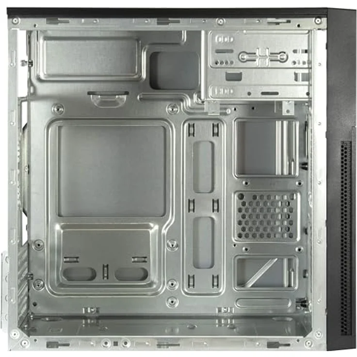 Inter-Tech Micro Tower IT-6521 Straight, PC-Gehäuse für Mainboards bis mATX, schwarz - Preisvergleich – Bild 5