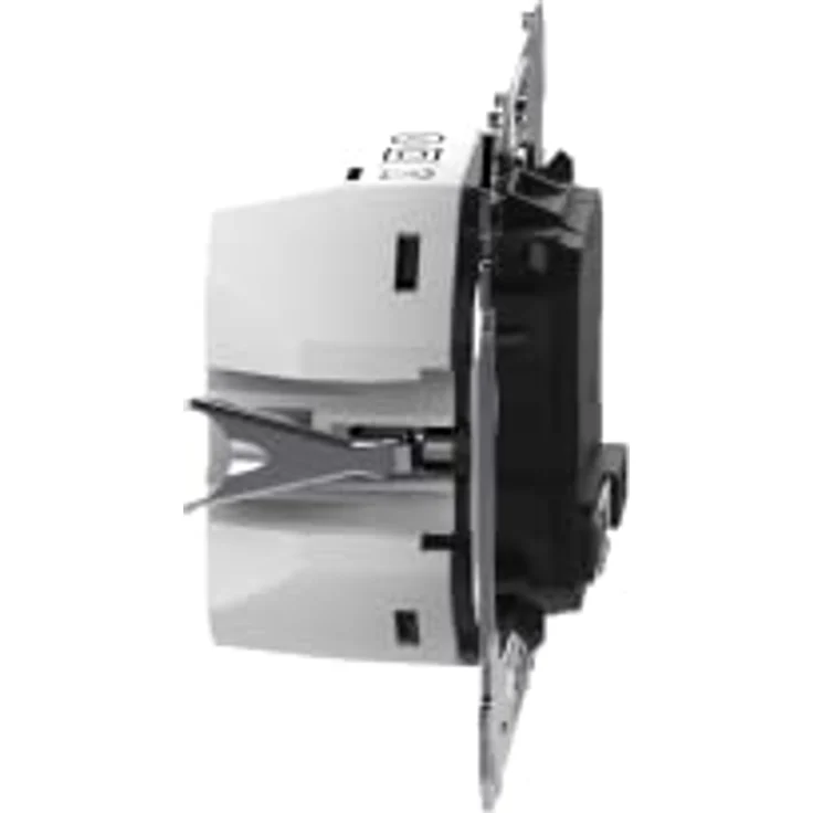 Merten MEG4366-0120 USB-Ladeeinsatz Typ A+C, 45 W Power-Delivery, Überlast- und Temperaturschutz, einfache Installation – Bild 10