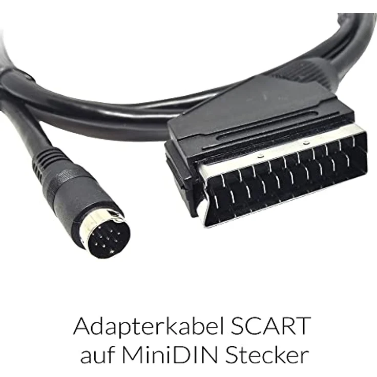 Xoro AV3 Audio-Video Adapterkabel (für HRT 8772-8780, SCART, 1,5 Meter, ACC400513) schwarz – Bild 3