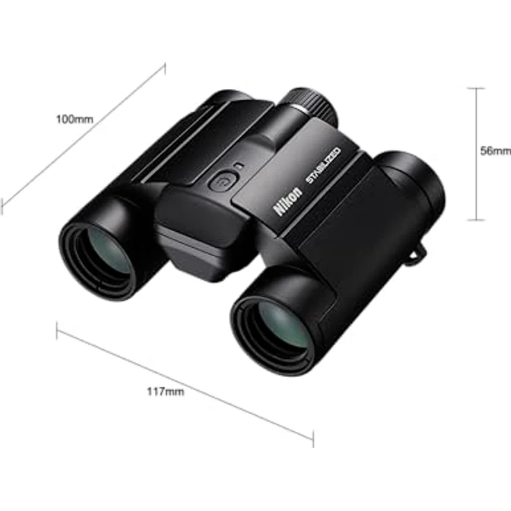 Nikon Fernglas STABILIZED 12X25 S, kompaktes und ultraleichtes Fernglas mit Bildstabilisierung – Bild 5