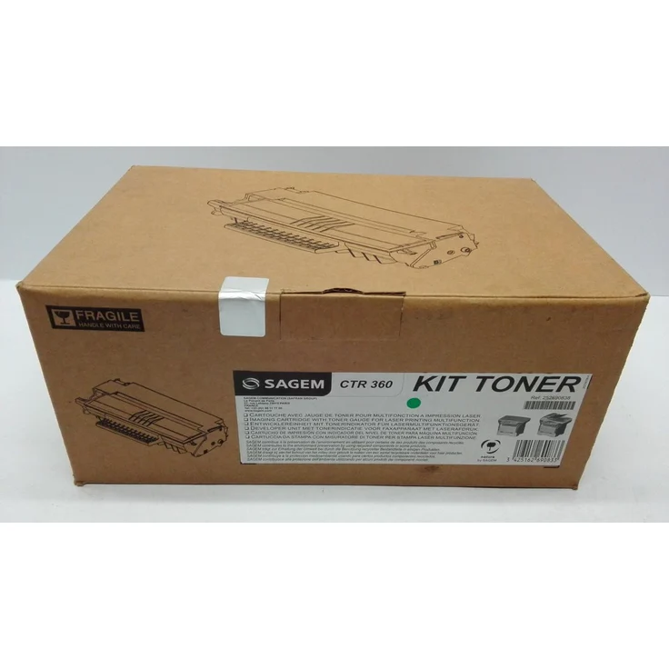 SAGEM Tonerkartusche CTR360, Schwarz, geeignet für Sagem Fax-4440