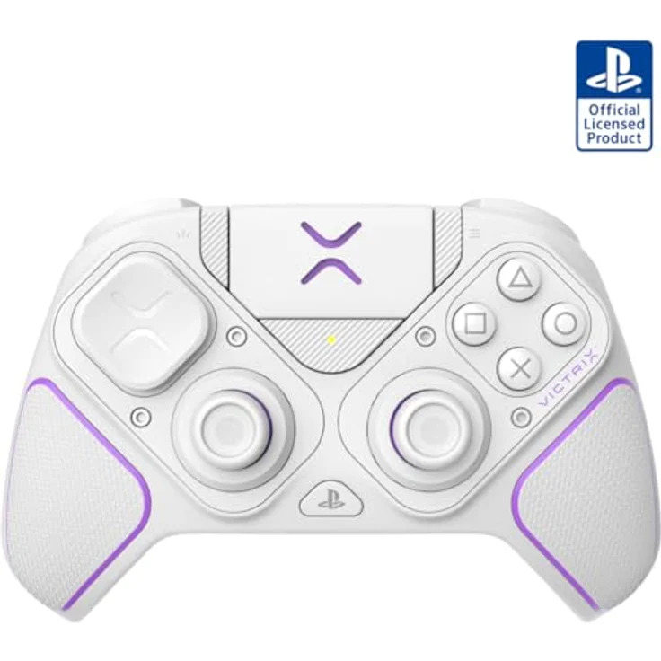 pdp Controller Victrix Pro Hybrid wireless weiß PS5, mit Wendemodul, Fight Pad-Modul, Victrix Control Hub-App und Clutch Triggers™ – Bild 2